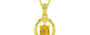 Panchdhatu Thailand Yellow Sapphire Pendant Fine Quality (P2)