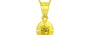 Panchdhatu Thailand Yellow Sapphire Pendant Limited Quality (P11)