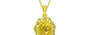 Panchdhatu Thailand Yellow Sapphire Pendant Limited Quality (P5)