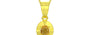Panchdhatu Thailand Yellow Sapphire Pendant Prime Quality (P11)