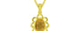 Panchdhatu Thailand Yellow Sapphire Pendant Prime Quality (P3)