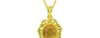 Panchdhatu Thailand Yellow Sapphire Pendant Prime Quality (P5)