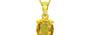 Panchdhatu Thailand Yellow Sapphire Pendant Rare Quality (P10)