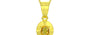 Panchdhatu Thailand Yellow Sapphire Pendant Rare Quality (P11)
