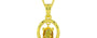 Panchdhatu Thailand Yellow Sapphire Pendant Rare Quality (P2)