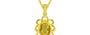 Panchdhatu Thailand Yellow Sapphire Pendant Rare Quality (P3)