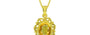 Panchdhatu Thailand Yellow Sapphire Pendant Rare Quality (P5)