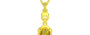 Panchdhatu Thailand Yellow Sapphire Pendant Rare Quality (P6)