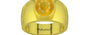 Panchdhatu Thailand Yellow Sapphire Ring Fine Quality (R1)