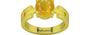 Panchdhatu Thailand Yellow Sapphire Ring Fine Quality (R8)
