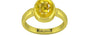 Panchdhatu Thailand Yellow Sapphire Ring Limited Quality (R6)