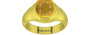 Panchdhatu Thailand Yellow Sapphire Ring Prime Quality (R7)