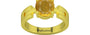 Panchdhatu Thailand Yellow Sapphire Ring Prime Quality (R8)