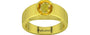 Panchdhatu Thailand Yellow Sapphire Ring Rare Quality (R10)