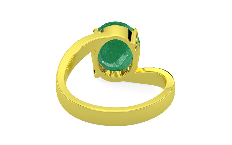 Panchdhatu Zambian Emerald Ring Limited Quality (R2)