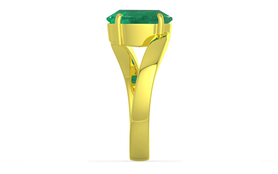 Panchdhatu Zambian Emerald Ring Limited Quality (R2)