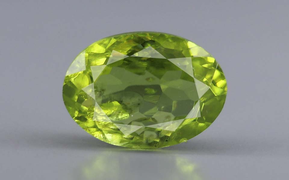 Peridot - 6.87 Carat Limited Quality PDT-14550
