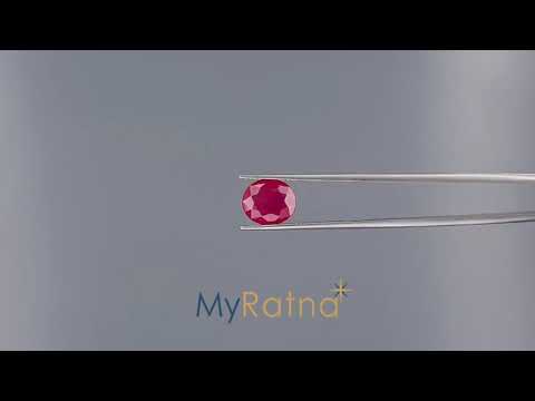 Buy Natural Ruby 3.66 Carat Online | MyRatna – My Ratna
