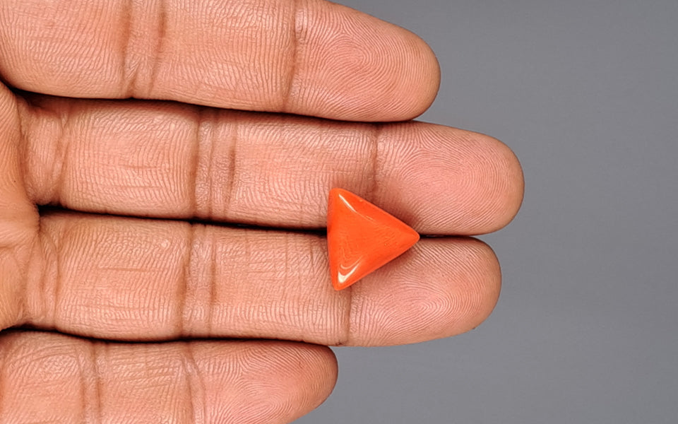 Red Coral - 9.88 Carat (10.92 Ratti - Moonga)