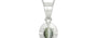 Sterling Silver Cat's Eye Pendant Fine Quality (P11)