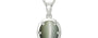 Sterling Silver Cat's Eye Pendant Fine Quality (P8)
