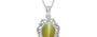 Sterling Silver Cat's Eye Pendant Limited Quality (P5)