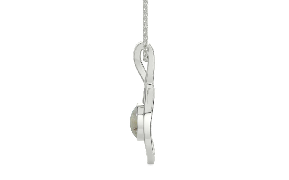 Sterling Silver Cat's Eye Pendant Prime Quality (P1)