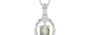 Sterling Silver Cat's Eye Pendant Prime Quality (P2)