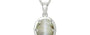 Sterling Silver Cat's Eye Pendant Prime Quality (P8)