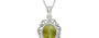 Sterling Silver Cat's Eye Pendant Rare Quality (P5)