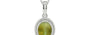 Sterling Silver Cat's Eye Pendant Rare Quality (P7)