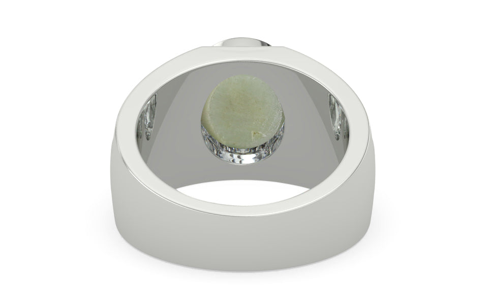 Sterling Silver Cat's Eye Ring Fine Quality (R1)