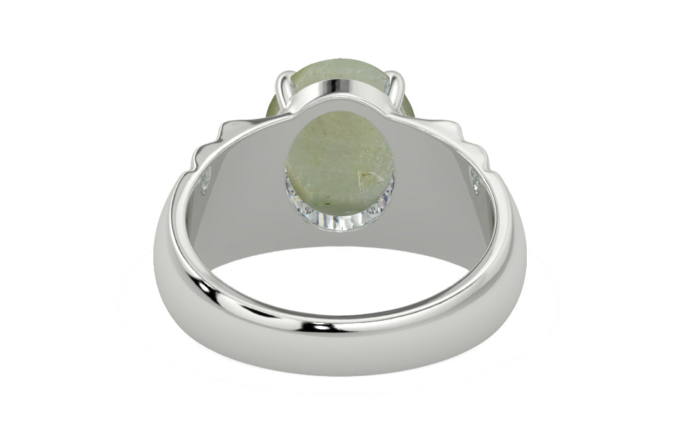 Sterling Silver Cat's Eye Ring Fine Quality (R4)