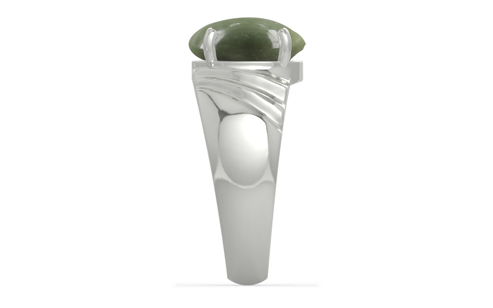 Sterling Silver Cat's Eye Ring Fine Quality (R4)