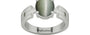 Sterling Silver Cat's Eye Ring Fine Quality (R8)