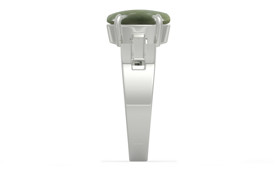 Sterling Silver Cat's Eye Ring Fine Quality (R8)