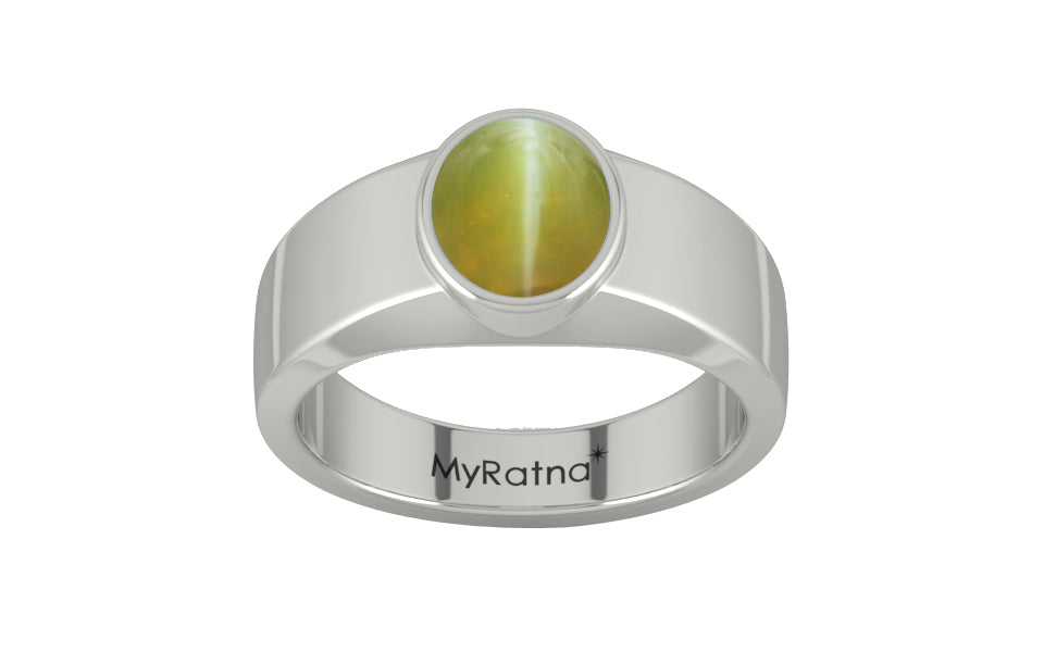 Sterling Silver Cat's Eye Ring Limited Quality (R10)