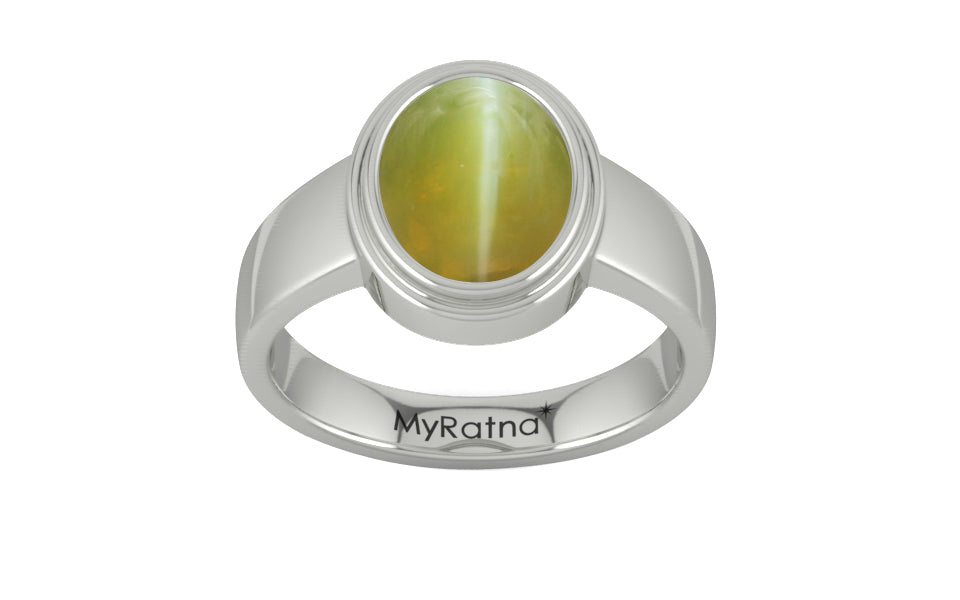Sterling Silver Cat's Eye Ring Limited Quality (R3)