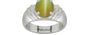 Sterling Silver Cat's Eye Ring Limited Quality (R4)