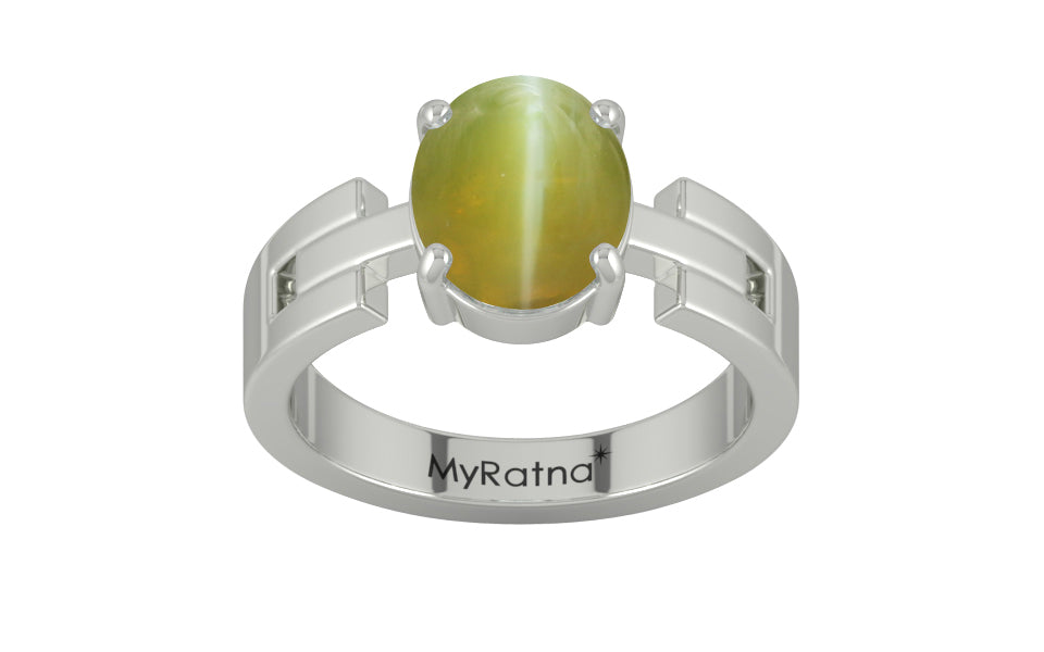 Sterling Silver Cat's Eye Ring Limited Quality (R8)