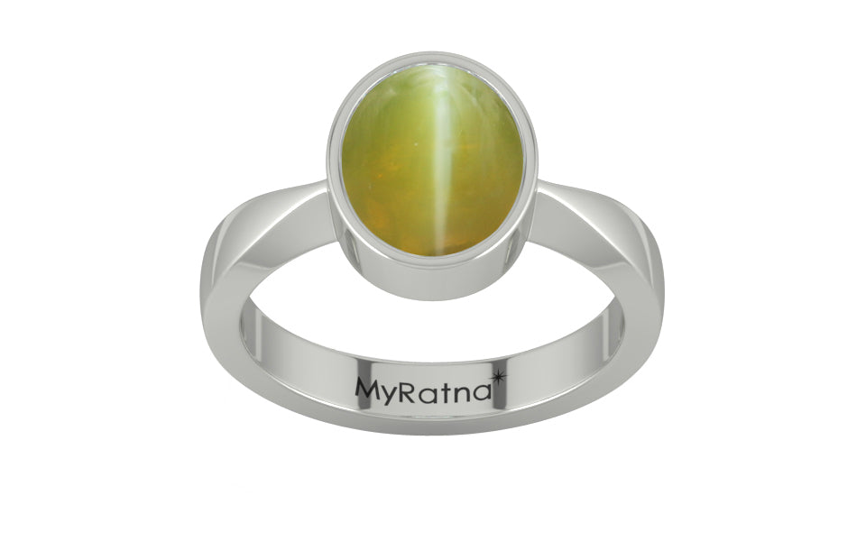Sterling Silver Cat's Eye Ring Limited Quality (R9)
