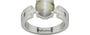 Sterling Silver Cat's Eye Ring Prime Quality (R8)
