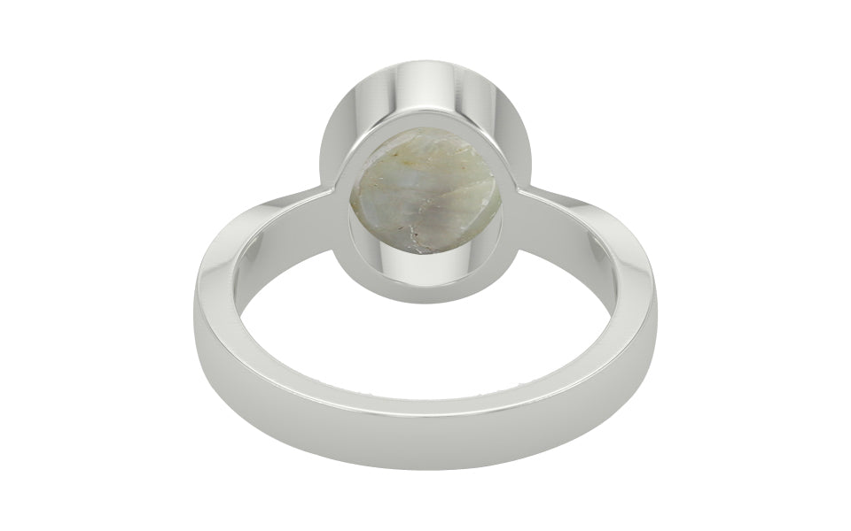 Sterling Silver Cat's Eye Ring Prime Quality (R9)