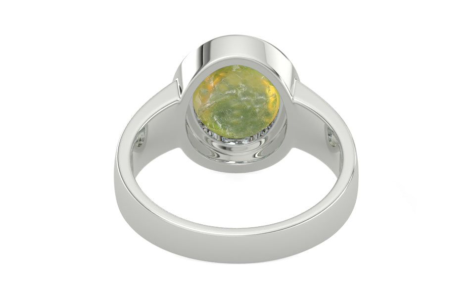 Sterling Silver Cat's Eye Ring Rare Quality (R3)