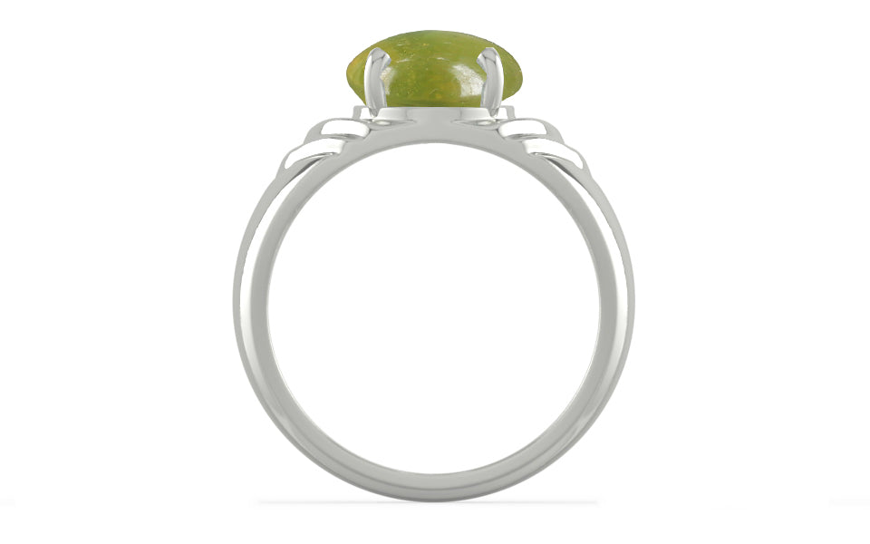 Sterling Silver Cat's Eye Ring Rare Quality (R4)