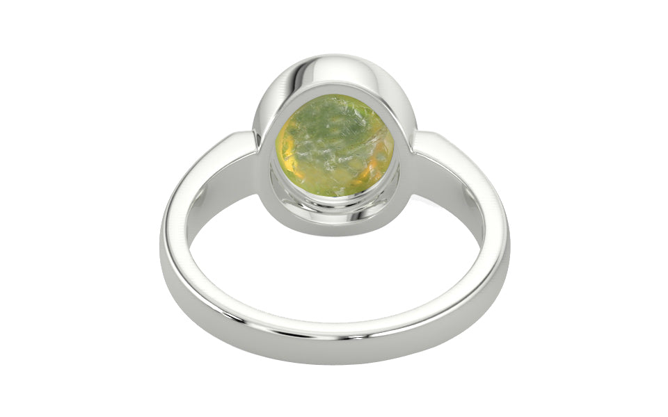 Sterling Silver Cat's Eye Ring Rare Quality (R6)