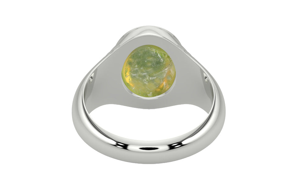 Sterling Silver Cat's Eye Ring Rare Quality (R7)
