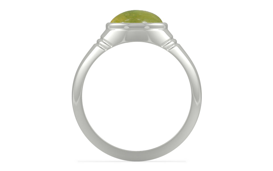 Sterling Silver Cat's Eye Ring Rare Quality (R7)