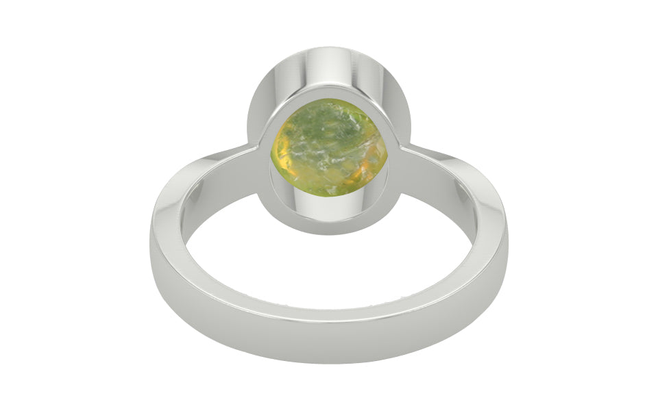 Sterling Silver Cat's Eye Ring Rare Quality (R9)