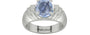 Sterling Silver Ceylon Blue Sapphire Ring Fine Quality (R4)